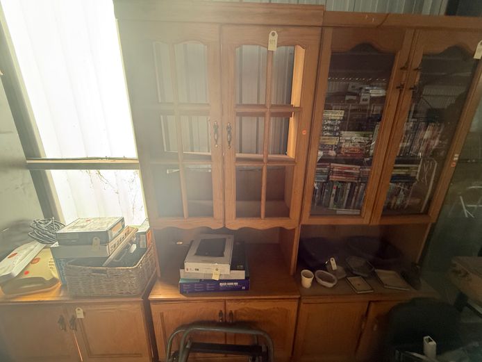 Solid Wood Display Case - Missing Glass 