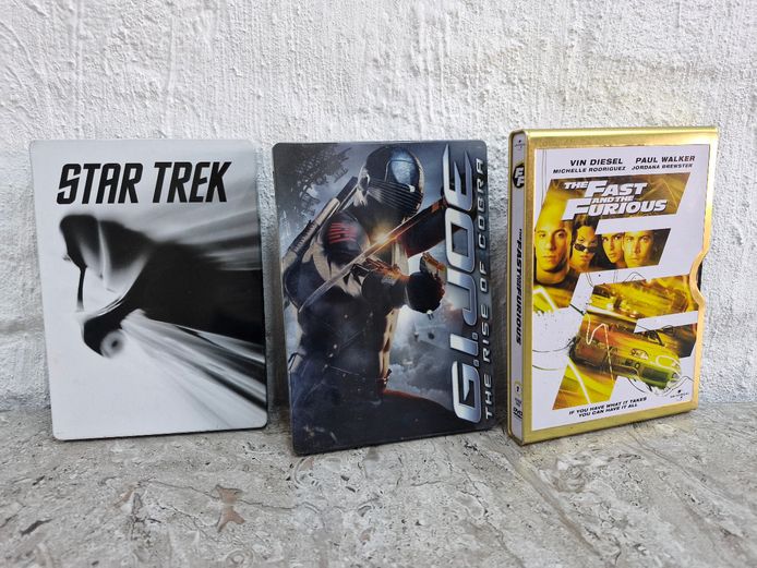 Collection of Movie Media Steelbooks