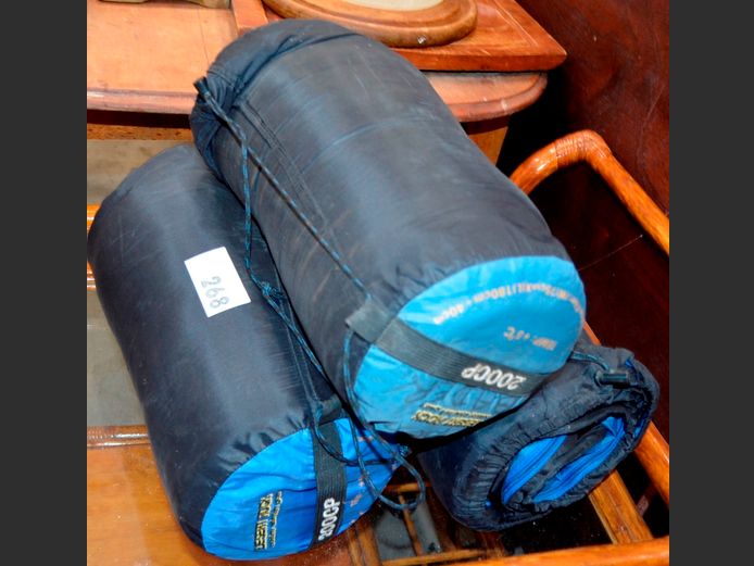 LOT: 3 x SLEEPING BAGS