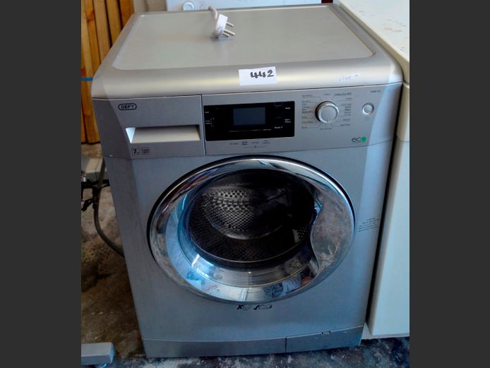 DEFY ECO ENERGY METALLIC FINISH 7kg FRONT LOADING WASHING MACHINE [Switches on, untested further]