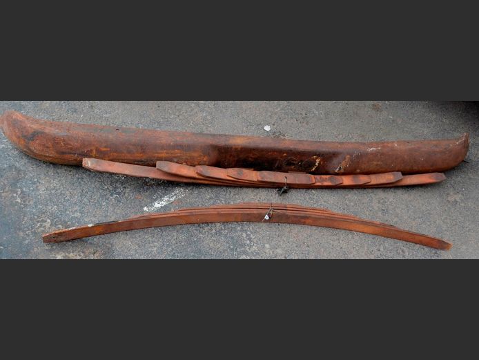 948 DODGE BUMPER & SPRINGS