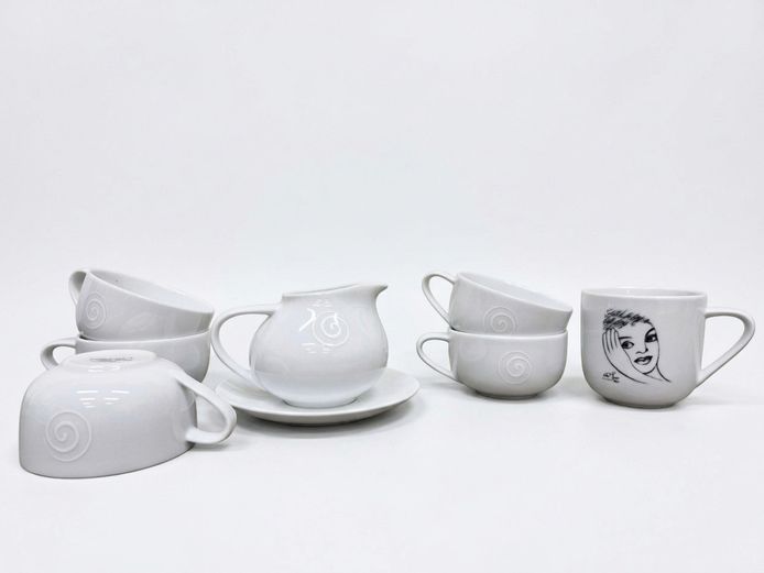 Carrol Boyes White Porcelain Teaware & Mug Assortment