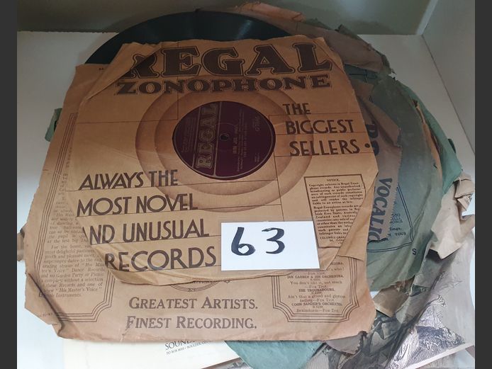 LOT: HIS MASTER'S VOICE RECORD