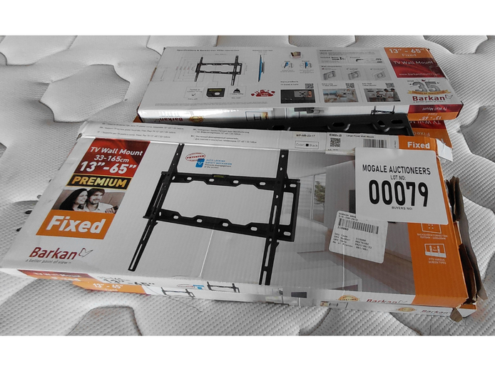 LOT OF 2 BARKAN WALL MOUNTS