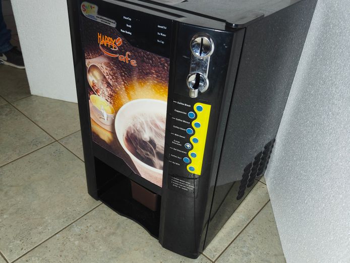 COIN OPERATED COFFEE MACHINE