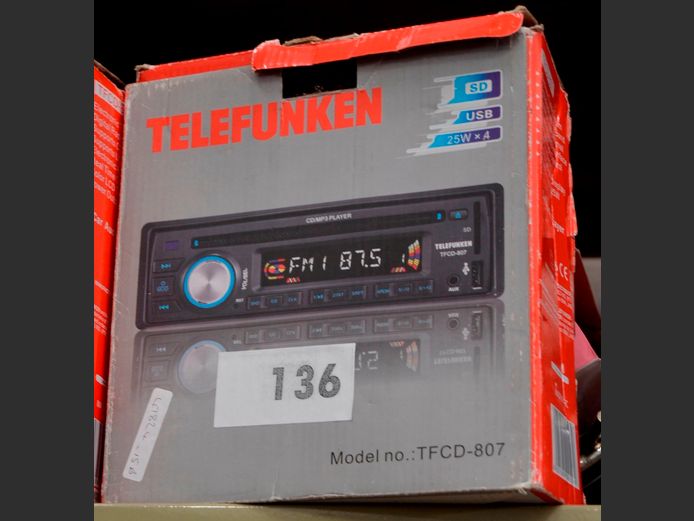 TELEFUNKEN CAR CD/MP3 PLAYER [Untested]
