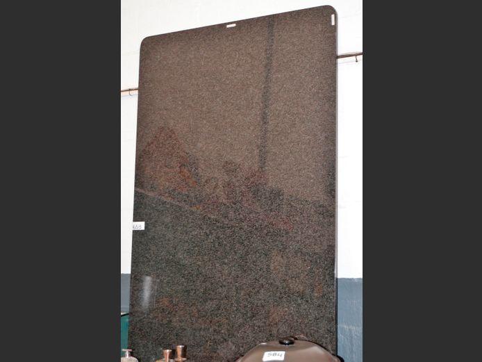 BLACK GRANITE SLAB, 230 x 96cm