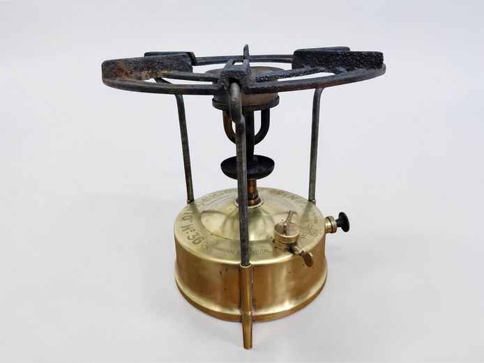 Vintage Brass Hipólito No.36 Paraffin Stove Made in Portugal