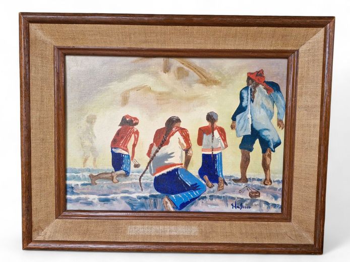 Vintage Original Oil Painting Signed G. LaFleur