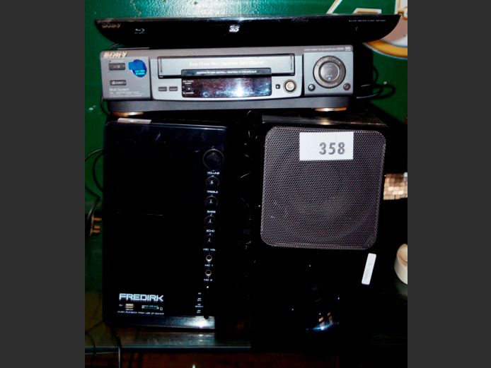 SONY BLURAY PLAYER, FREDERIK USB SUBWOOFER, etc [Faulty]