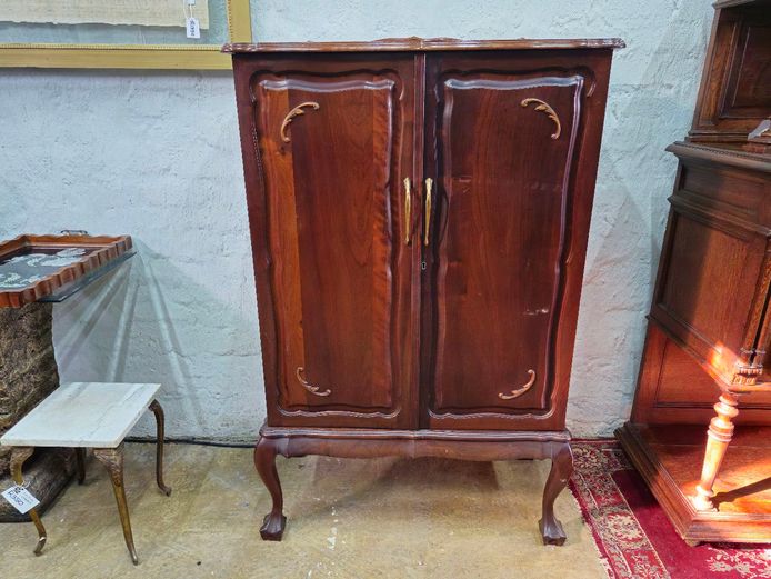 Vintage Ball & Claw Drinks Cabinet
