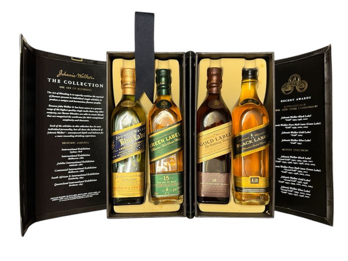 Johnnie Walker “The Collection” – Art of Blending Set (4 x 200ml Bottles)