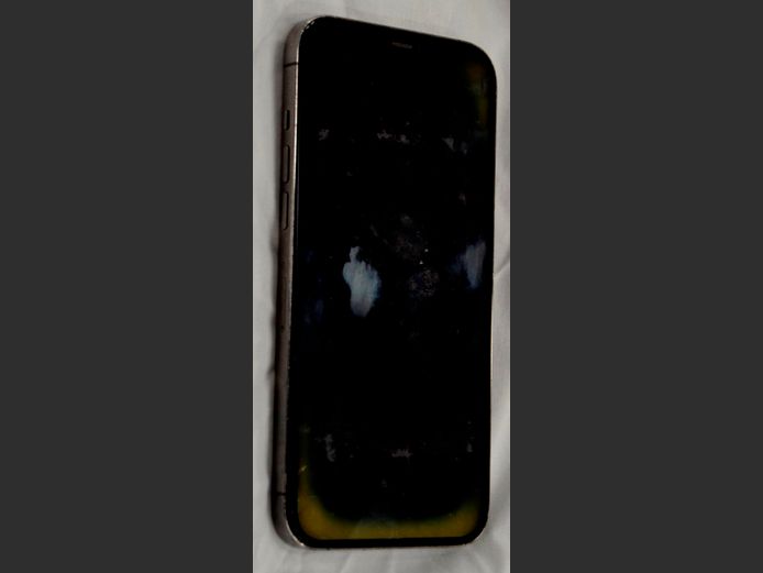 iPHONE 12 PRO MAX [Untested, no charger, Cloud status unknown, screen damaged]