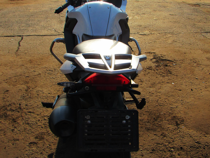 2015 White BMW F 800 GT