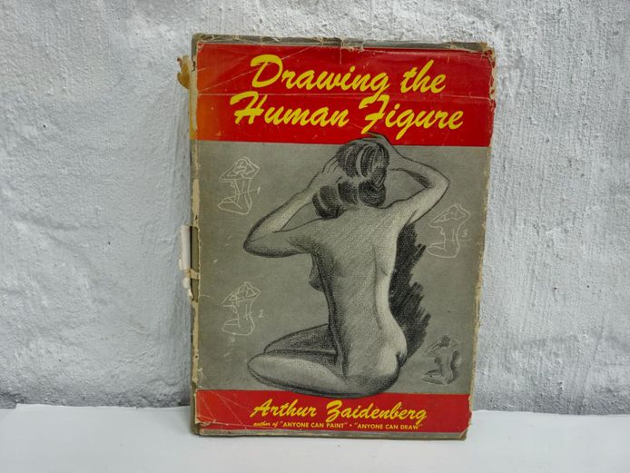 1945 Drawing the Human Figure by Arthur Zaidenberg
