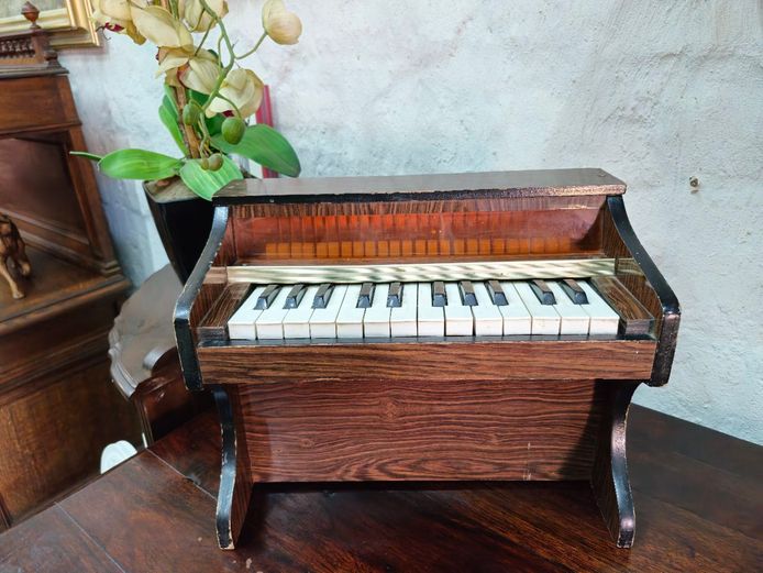 Vintage Table Top Toy Piano