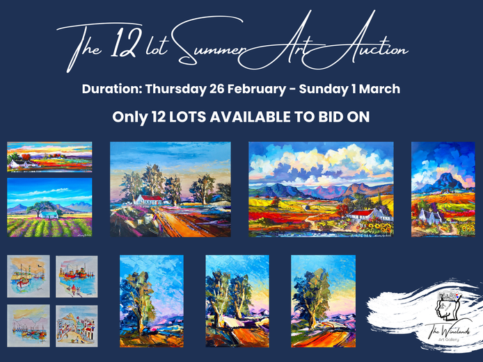 The 12 Lot Summer Art Auction
