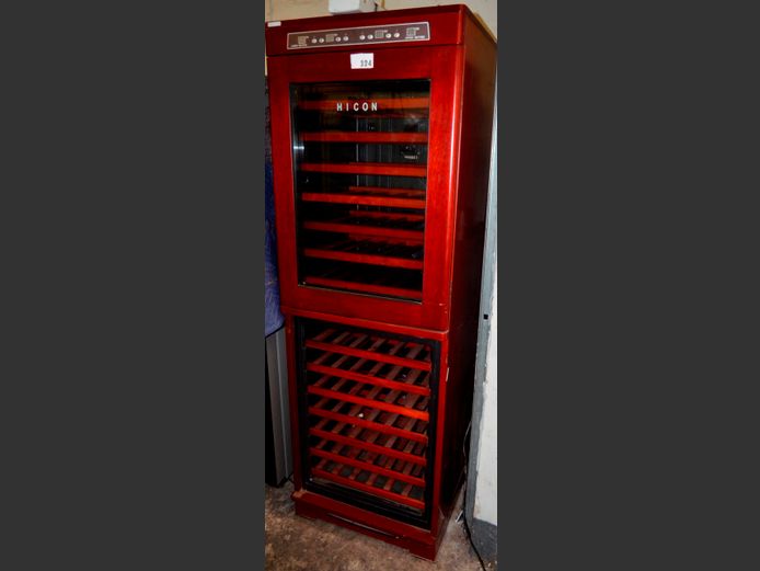 HICON 42-BOTTLE WINE COOLER [Getting cold]
