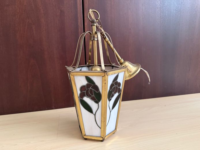 Lead Glass Light Fitting