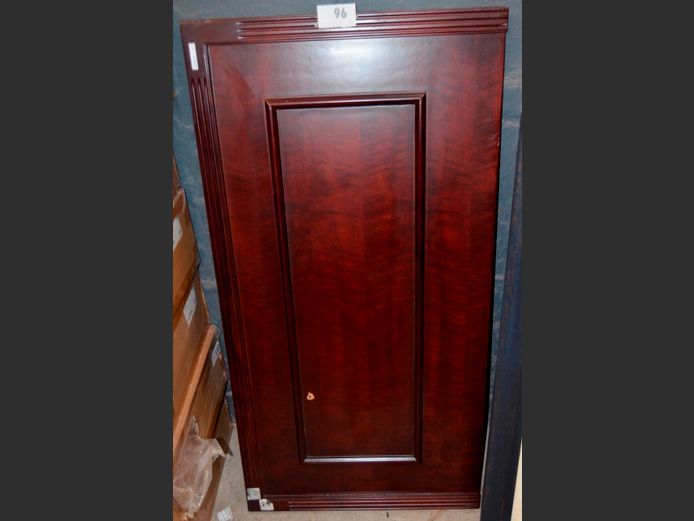 MAHOGANY WALL MOUNT ¾ HEADBOARD [Small hole to 1 section]