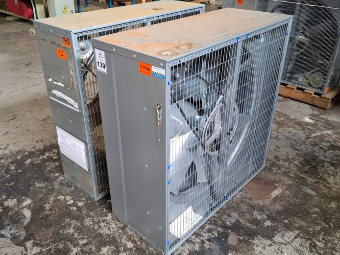 2 x EM/S 36 0.75 HP Fans