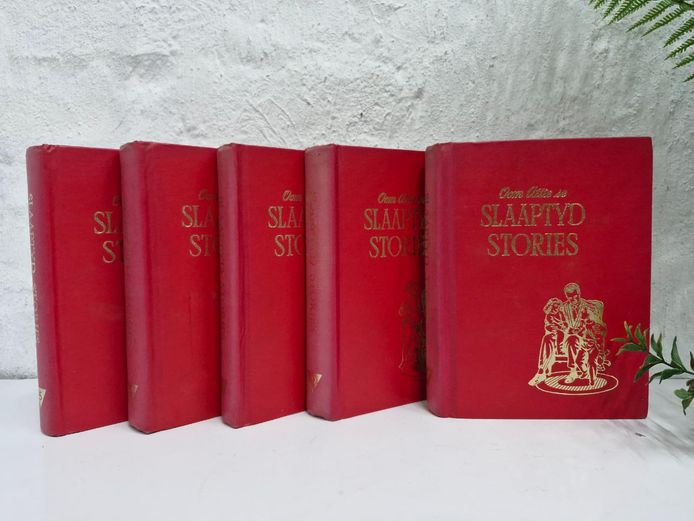 "Slaaptyd Stories" Hardcover Book Set by Oom Attie (Volumes 1-5)