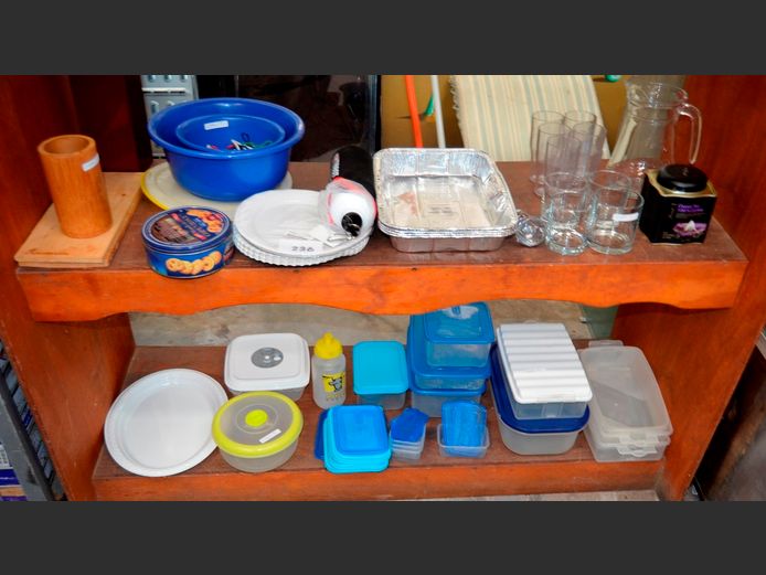 GLASSES, STORAGE CONTAINERS, JUG, etc