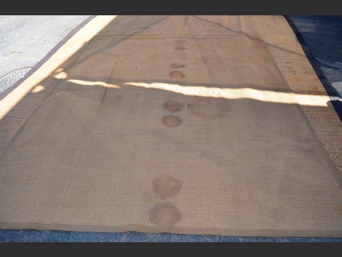 SISAL CARPET, 320 x 255cm [Stained]