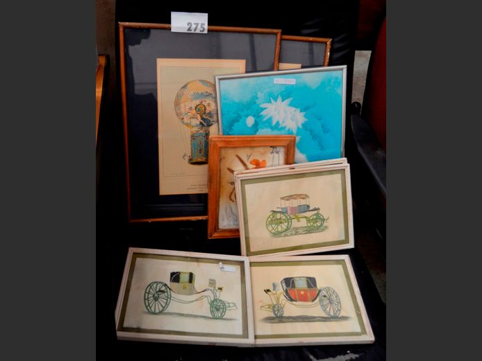 ASSORTED FRAMED PRINTS
