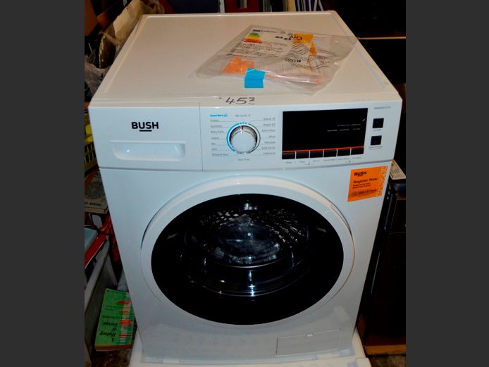 BUSH WMSAEX 1214 12kg FRONT LOADING WASHING MACHINE [UK Plug, As New]