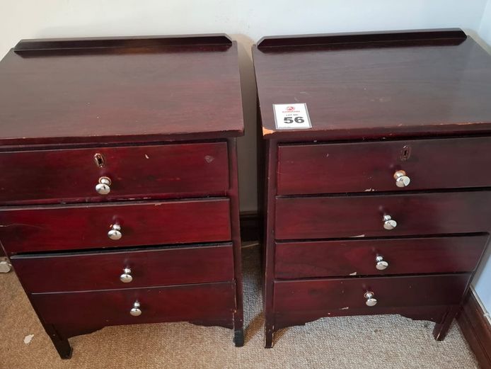 2 x Bedside cabinets