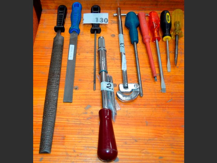 STANLEY-YANKEE SCREWDRIVERS, ADJUSTABLE WRENCH, RASPS, etc