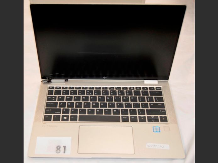 HP ELITEBOOK CORE i7, 8th GENERATION [Untested, No charger, Damaged]
