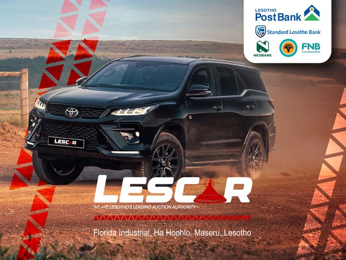 Lesotho Commercial Banks Repo Vehicle Auction
