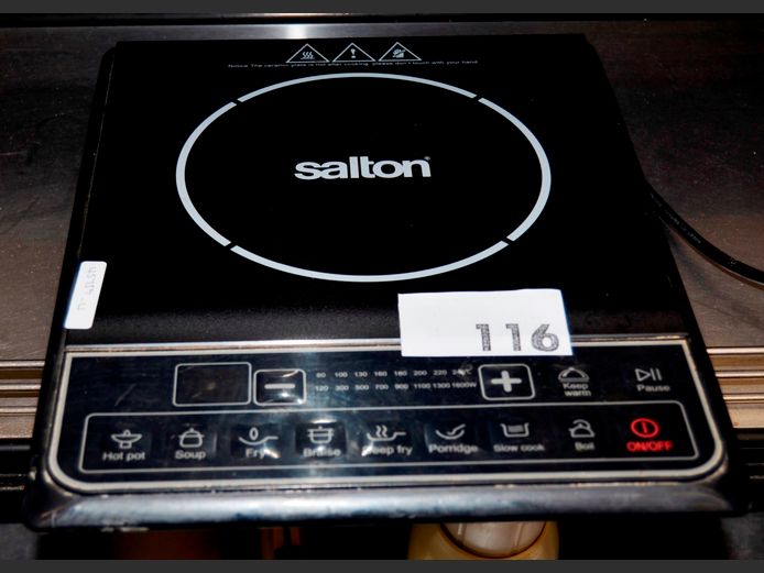 SALTON INDUCTION COOKER, 35 x 28cm [Dead]