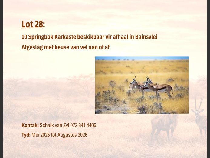 Springbok Karkaste