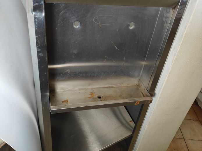 S/STEEL WATER DISPENSER - FRAME ONLY