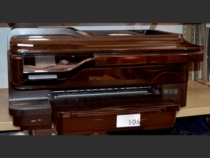 HP OFFICEJET 7612 ALL-IN-ONE PRINTER [Switches on, untested further, no power supply]