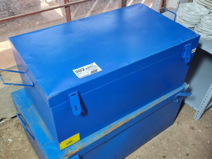 2 X STEEL TRUNKS