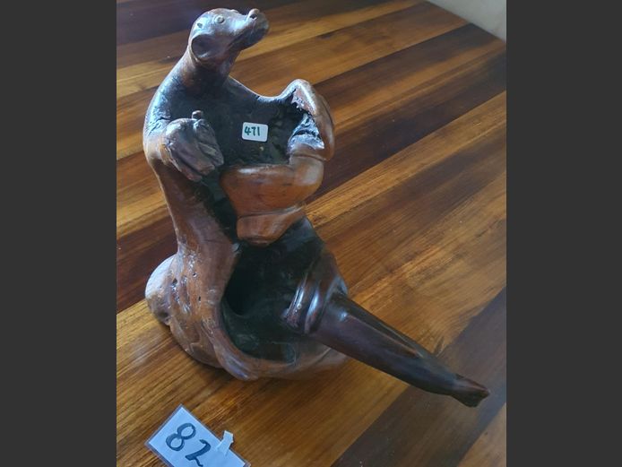 Wooden Carved Animal Figure