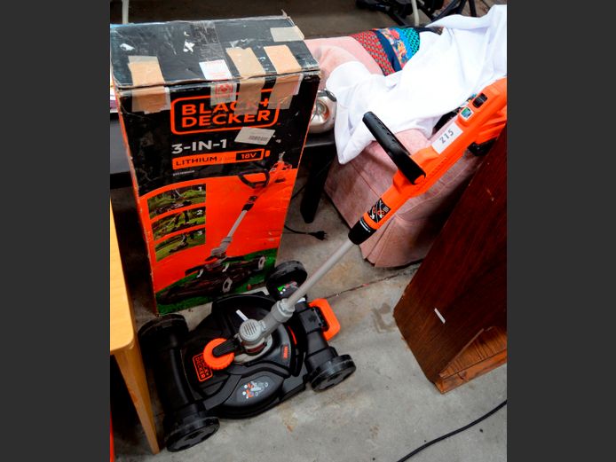 BLACK & DECKER 3-IN-1 MOWER/TRIMMER & WEEDEATER [Dead]