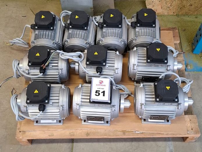 Electric motors: 0.75 HP x 10