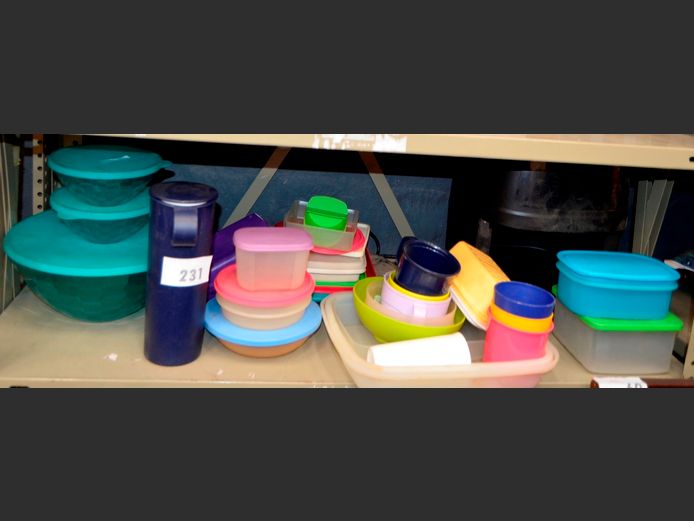 TUPPERWARE, INCOMPLETE AIR FRYER, etc