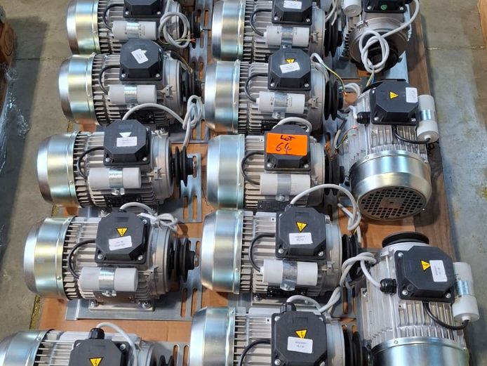 Electric motors: 1 HP x 15