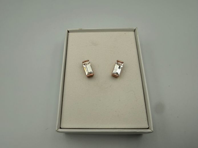 Costume jewellery - earrings with modern stones