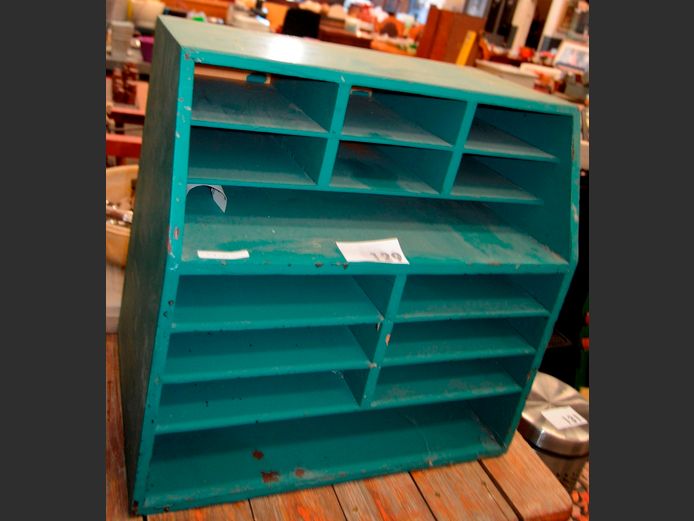 GREEN MULTI-TIER TOOL SORTER, 48 x 30 x 47cm