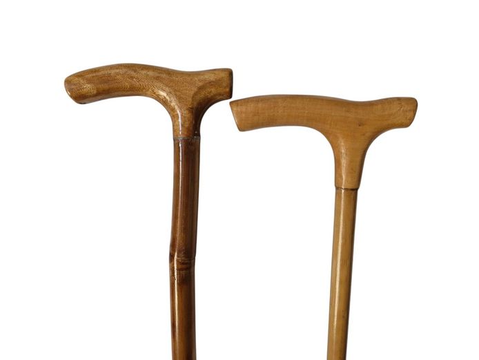 Vintage Wooden Walking Sticks