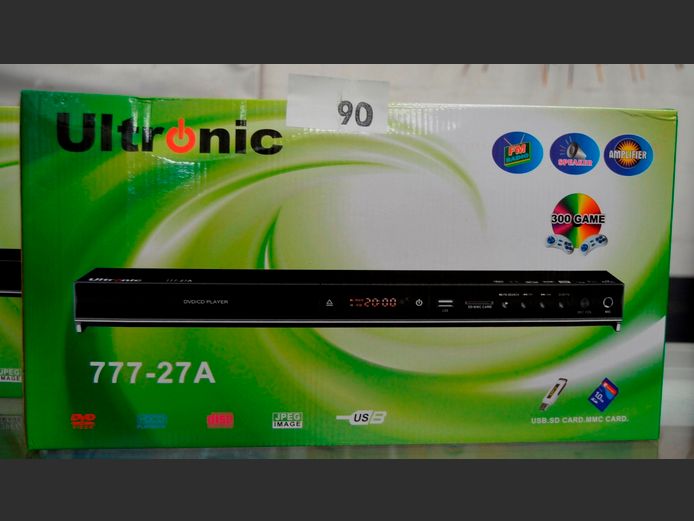 ULTRONIC DVD PLAYER WITH USB PORT & BUILT-IN GAMES