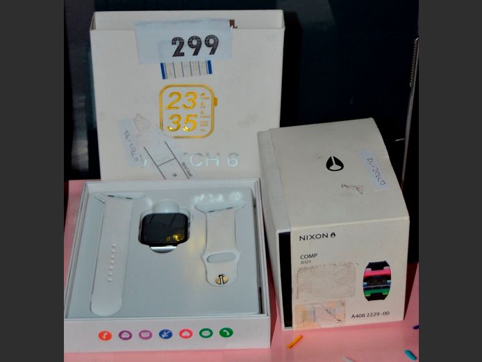 NIXON RAJA WATCH & A SMART WATCH [Untested]
