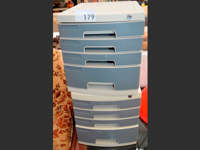 LOT: 2 x BUDDI FILERS, 39 x 30 x 32cm